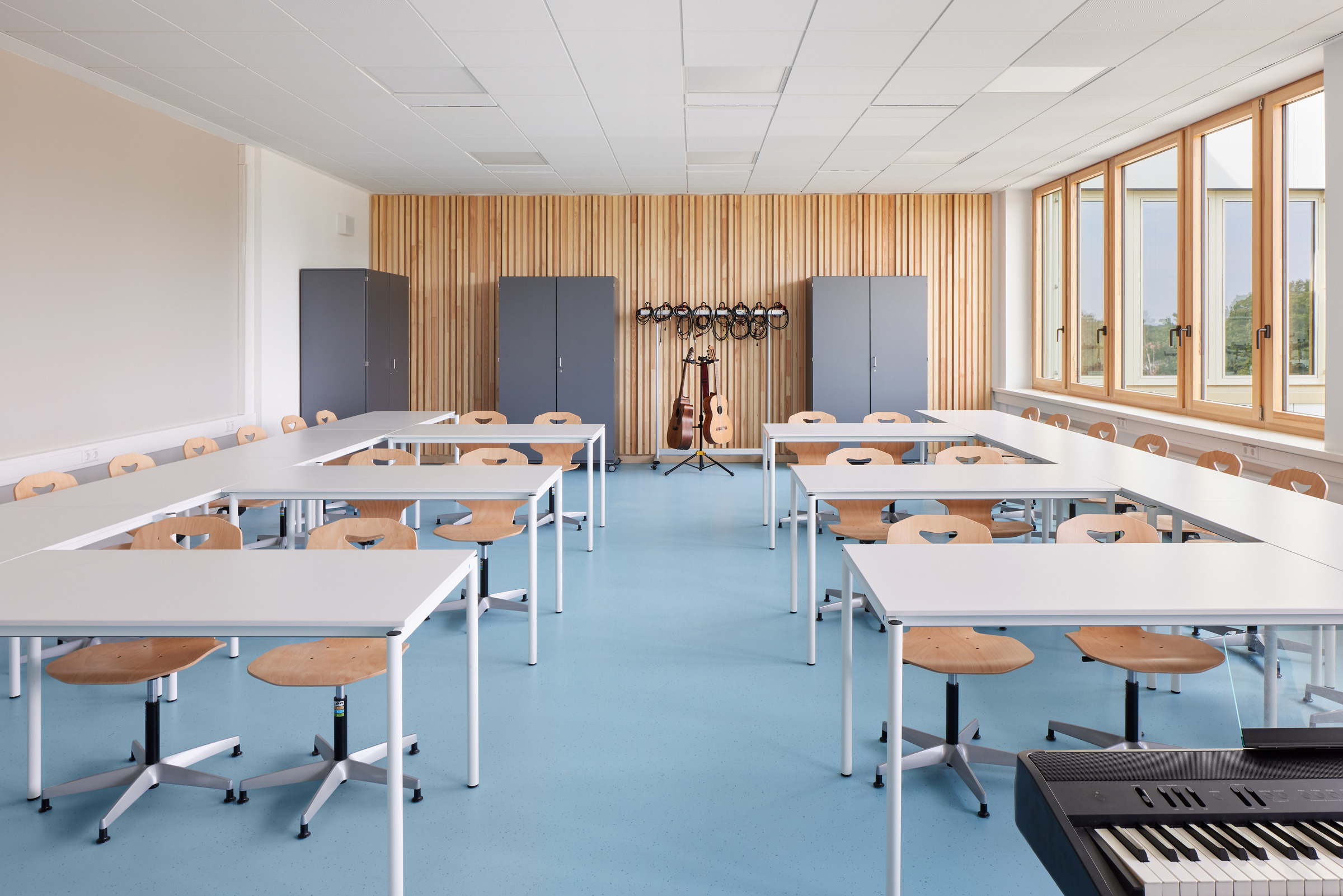 Jedním ze způsobů, jak přispět k dlouhodobé udržitelnosti školních budov, je zvolit místo linolea ne