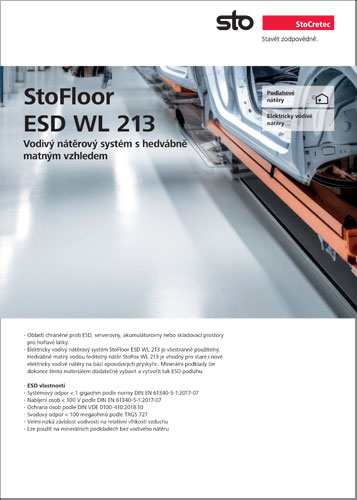 Leták - Elektricky vodivé nátěry