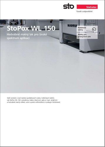 Leták - nátěry pro průmyslové užití