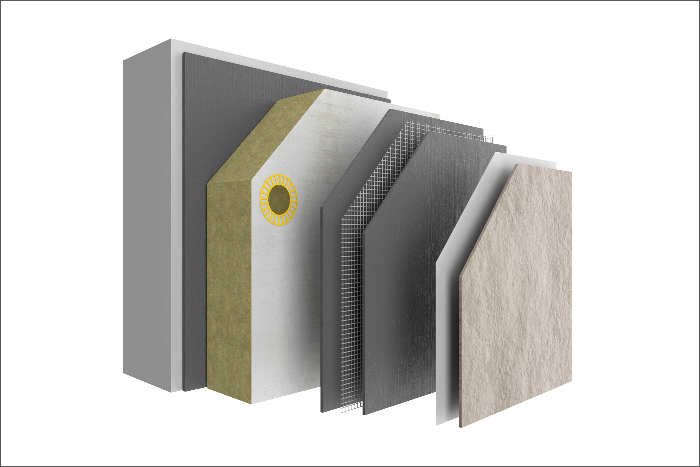 Kontaktní zateplovací systém StoTherm Mineral