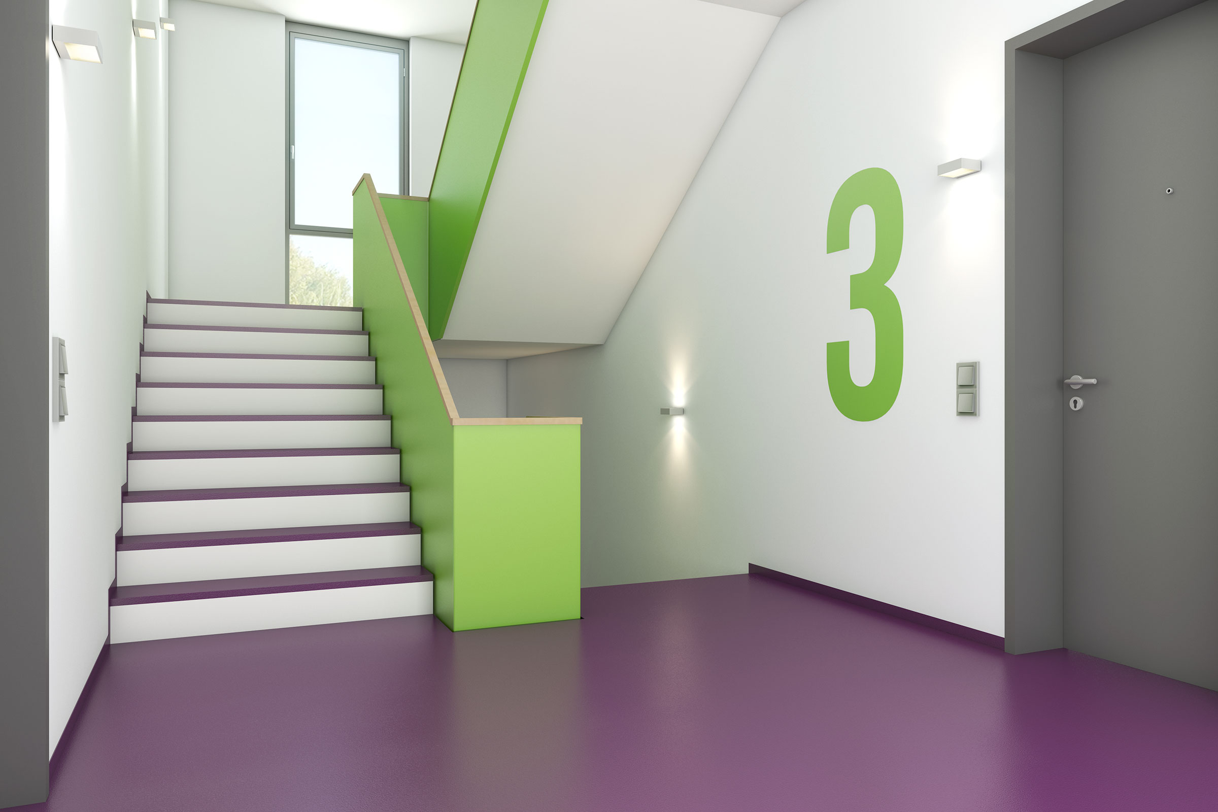 Společné schodiště