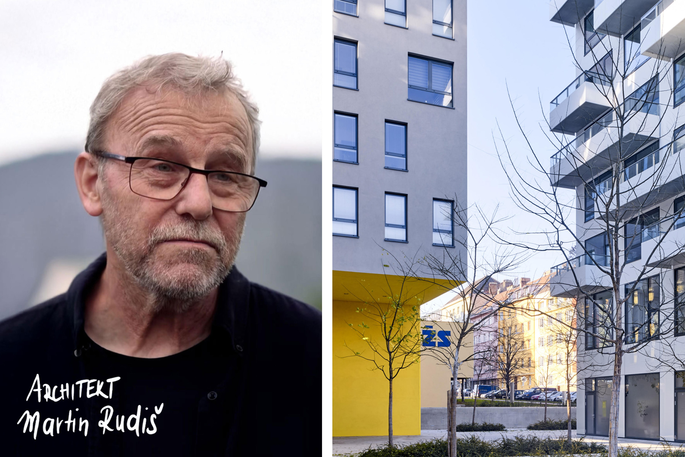 Ing. arch. Martin Rudiš - autor rezidence Lužanky