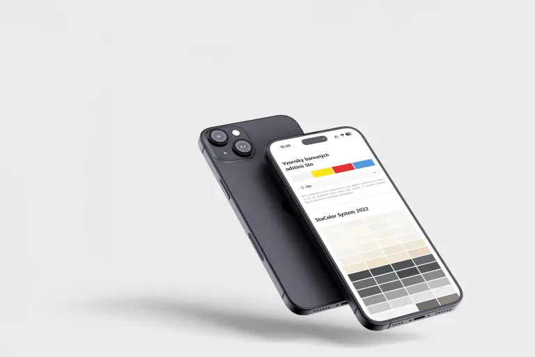 Online výběr barevných odstínů - StoColor Selector
