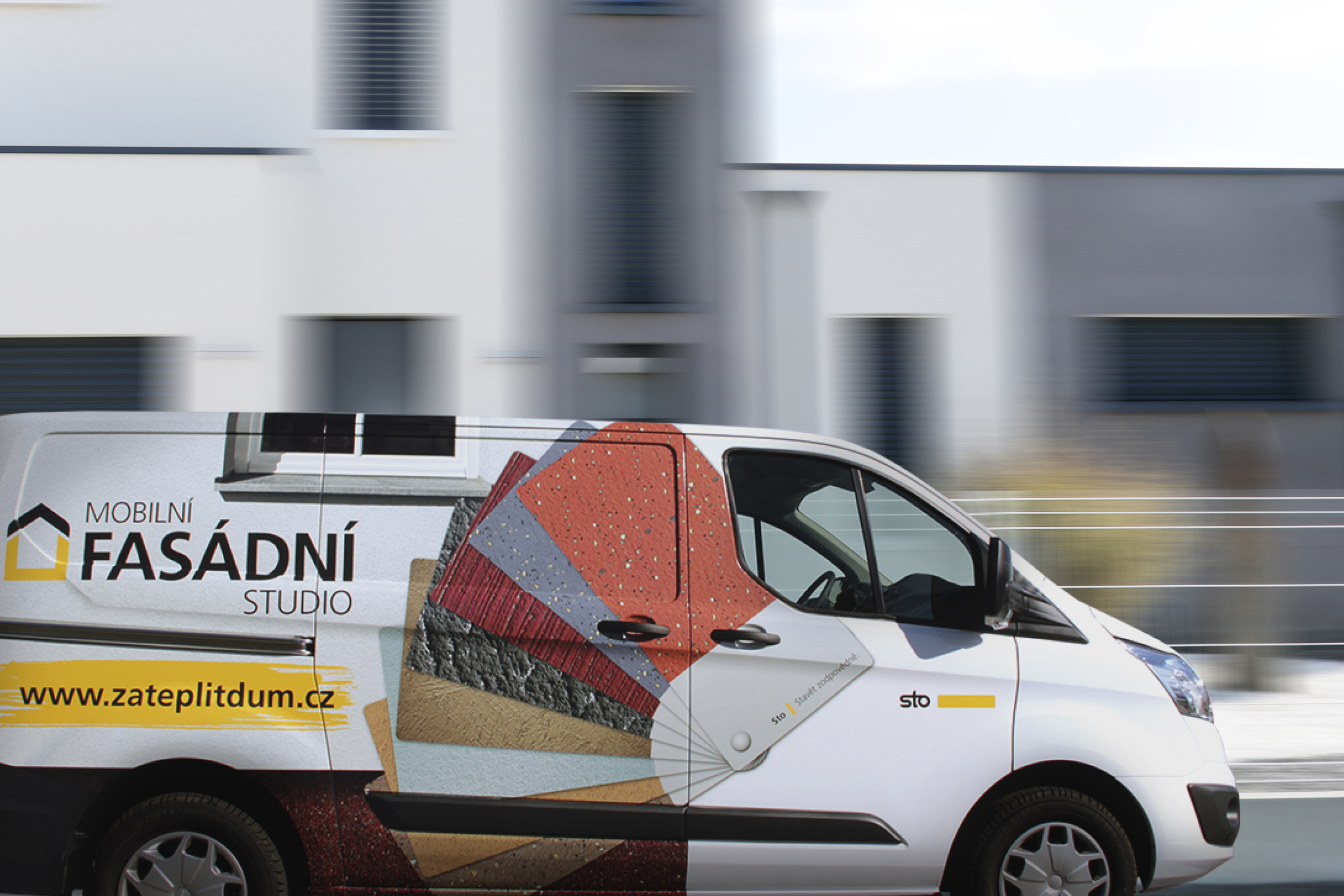 Naše mobilné fasádne štúdio príde priamo k vám