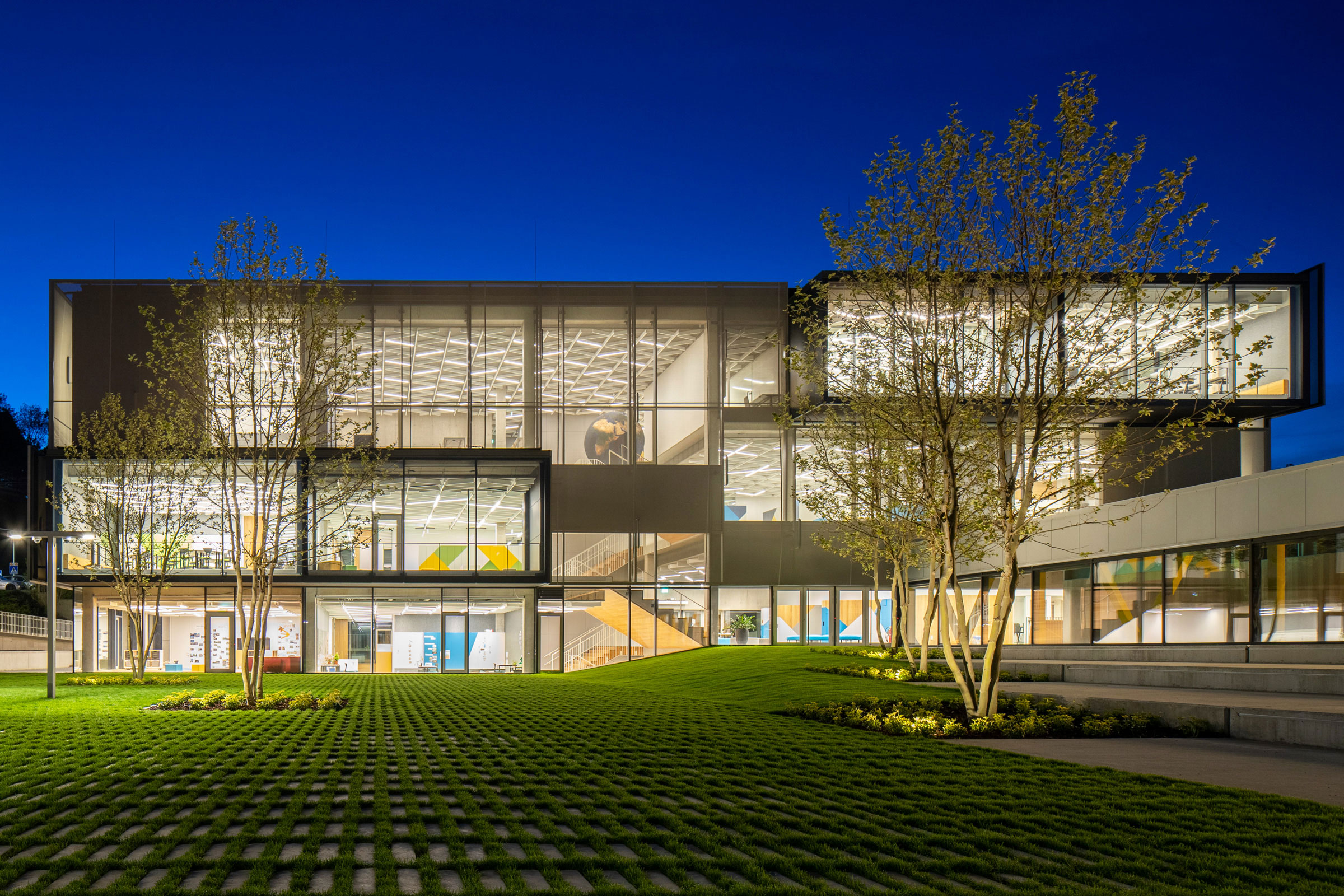 Soukromá základní škola Guliver v Banské Štiavnici, navržená architekty z ateliéru Richarda Murgaše 