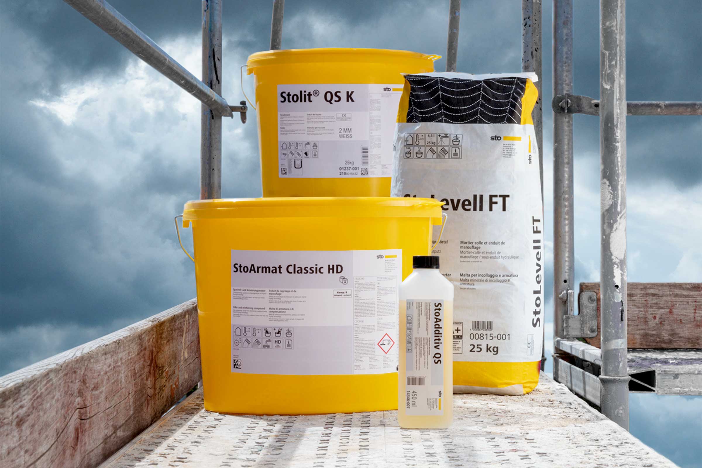 Fasádní materiály do nepříznivého počasí od Sto