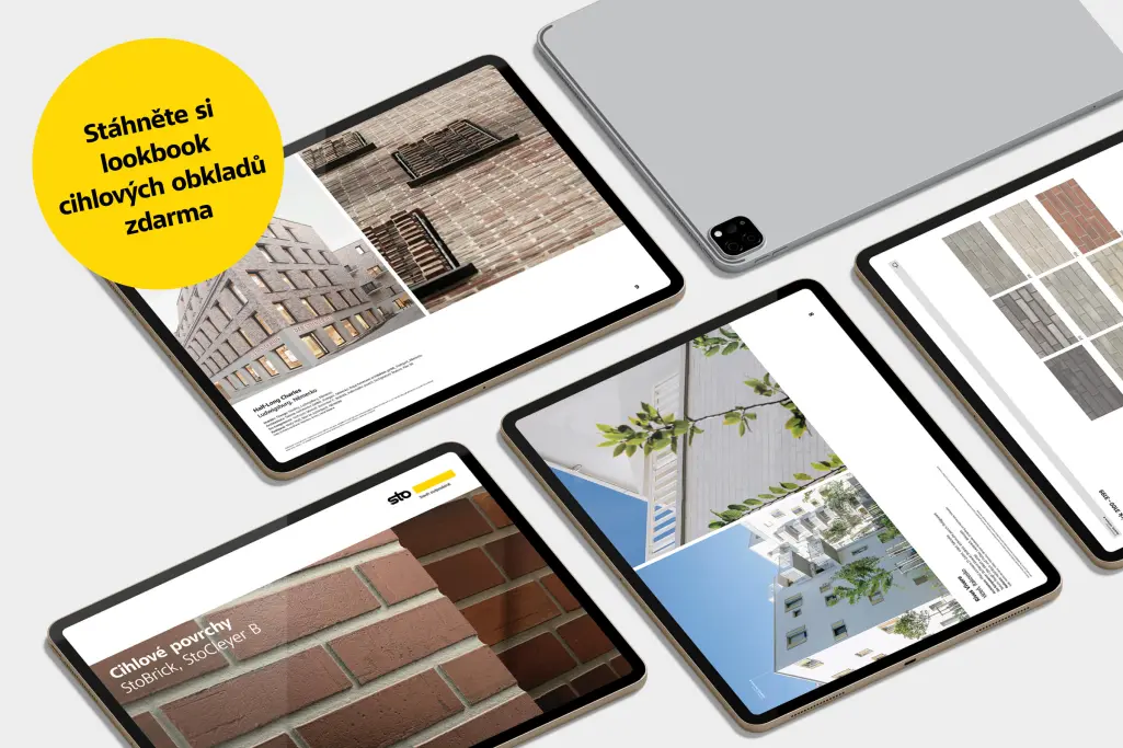 Náhled lookbooku Cihlové povrchy StoBrick a StoCleyer B.