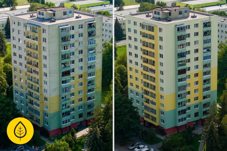 Rekonstrukce bytového domu - návrh č.3