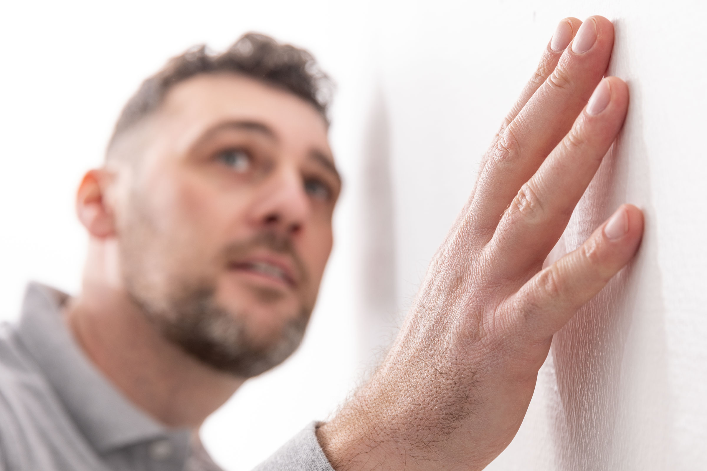 Malíř je spokojen s výsledkem své práce