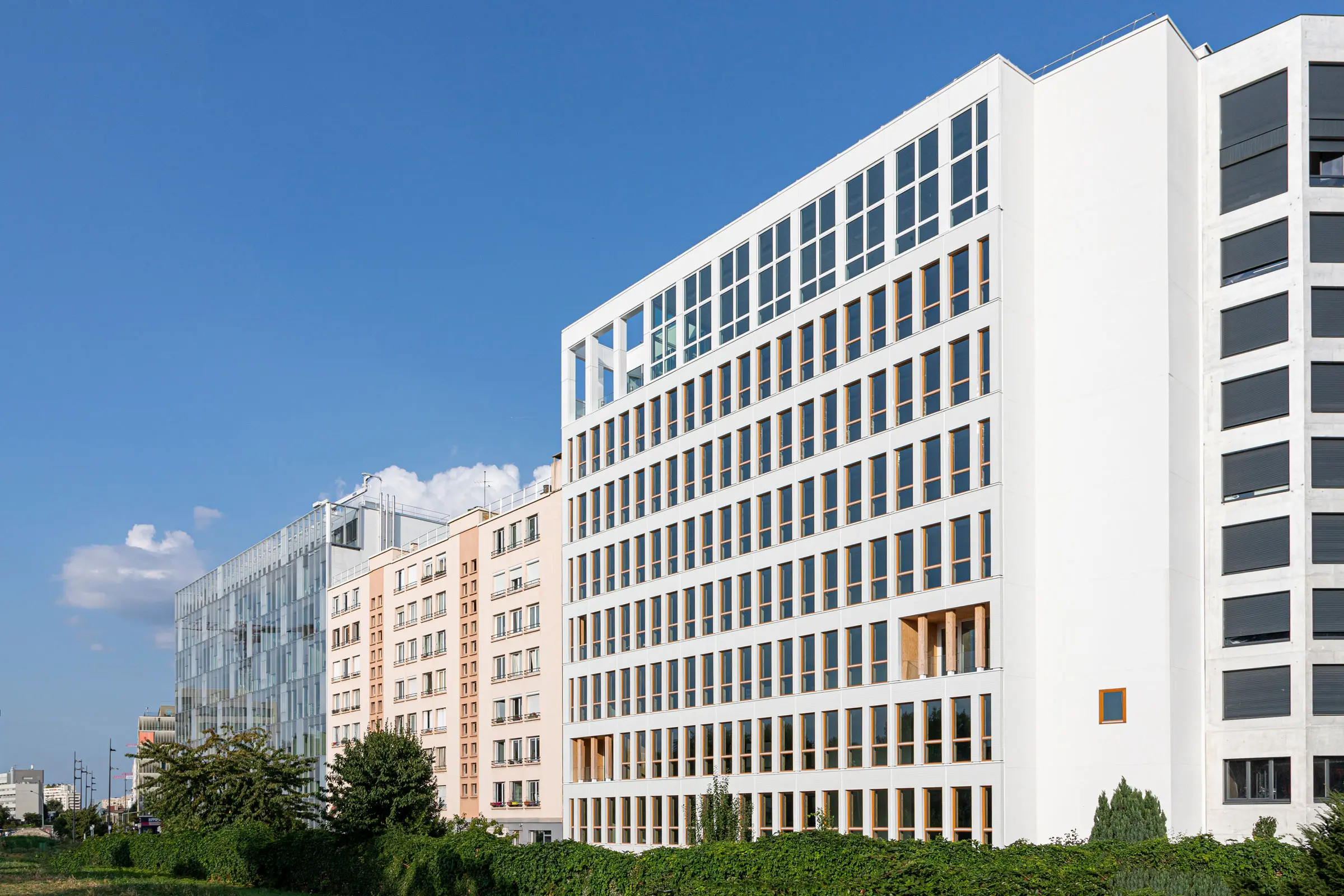 Administrativní budova Green Oak ve Francii