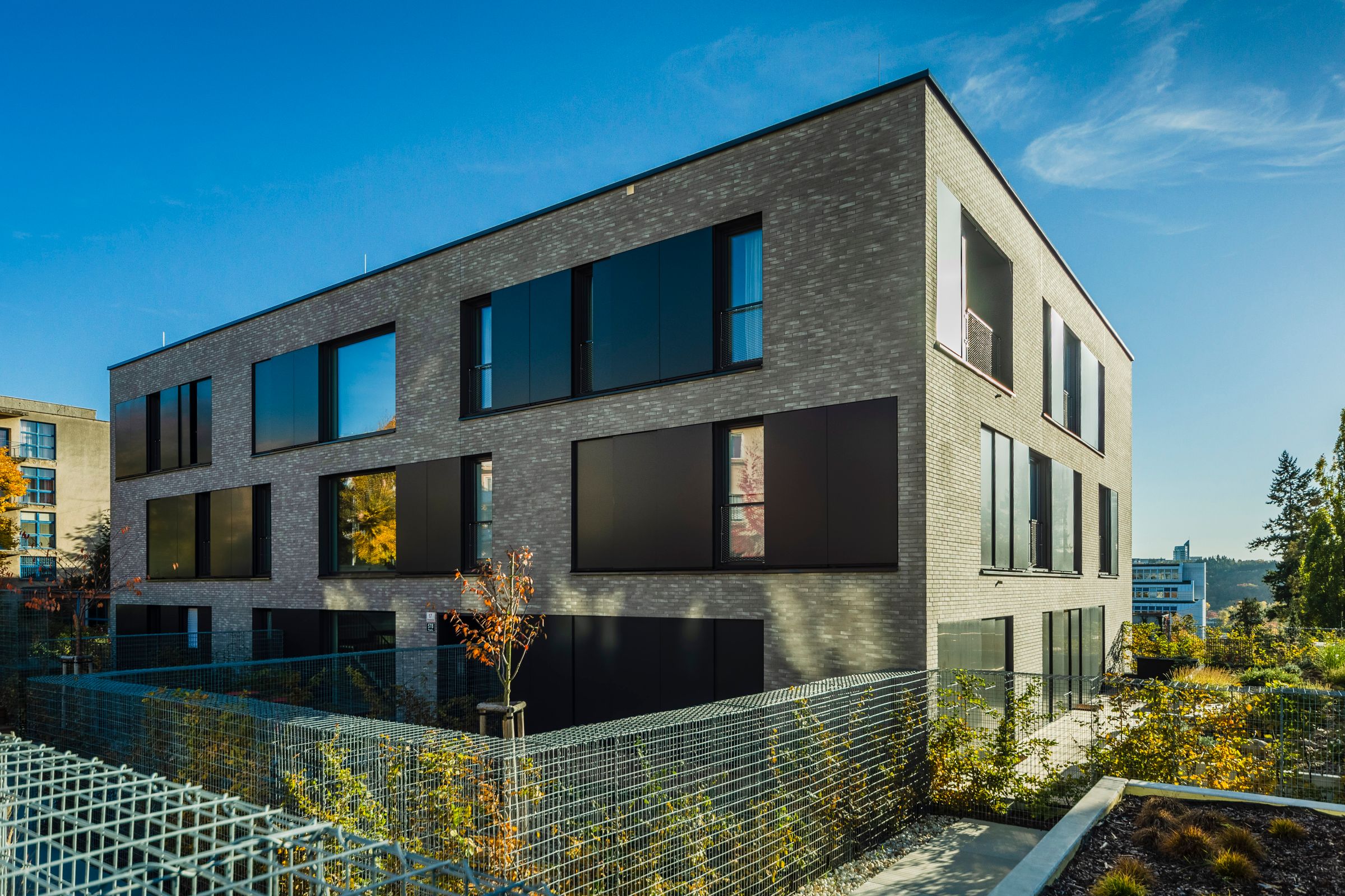 Cihlový obklad fasády