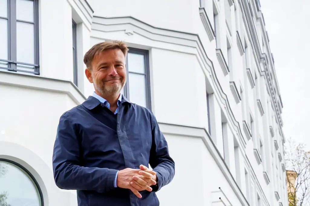 Architektem projektu byl Ing. arch. Gustav Křivinka z architektonické kanceláře Burian-Křivinka.