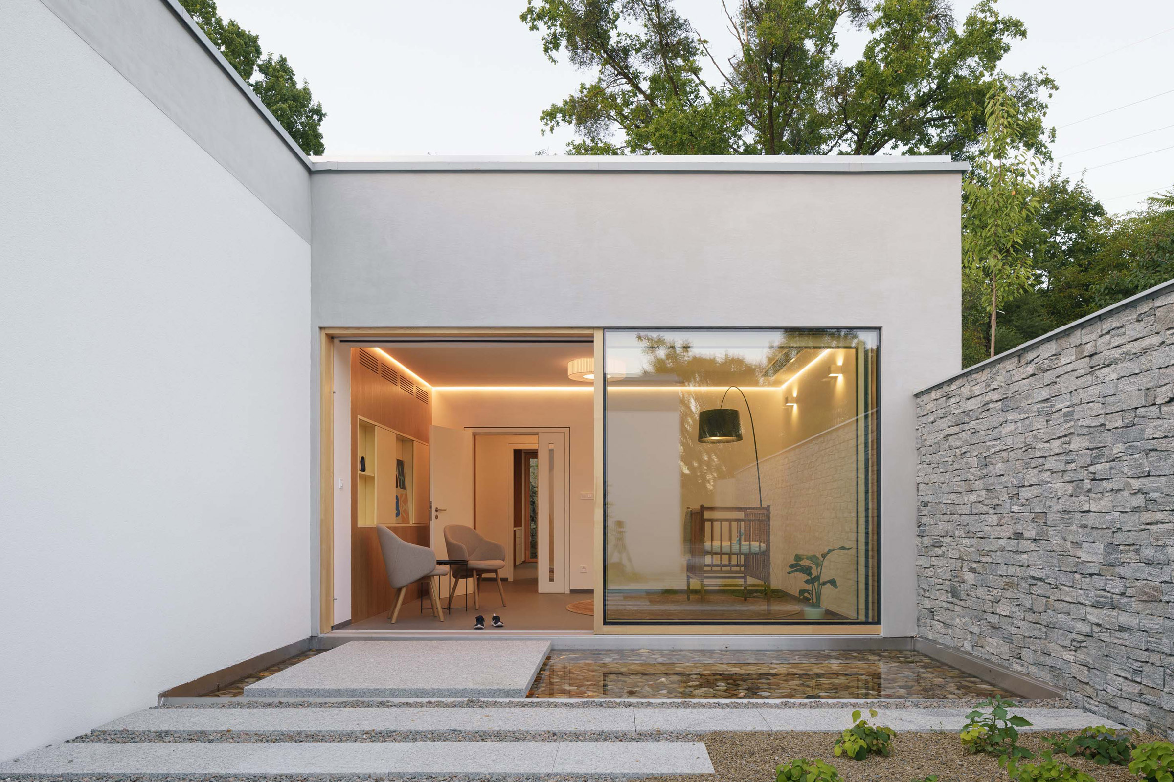 Zateplení objektu je řešeno systémem StoTherm Mineral