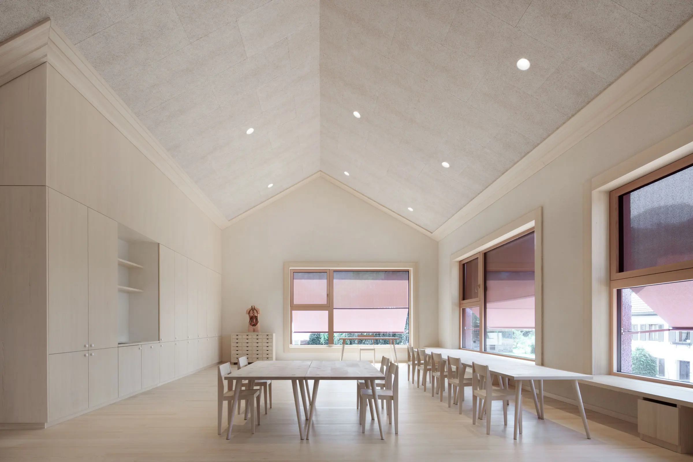 Jesle, školka a škola v obci Frastanz, Rakousko