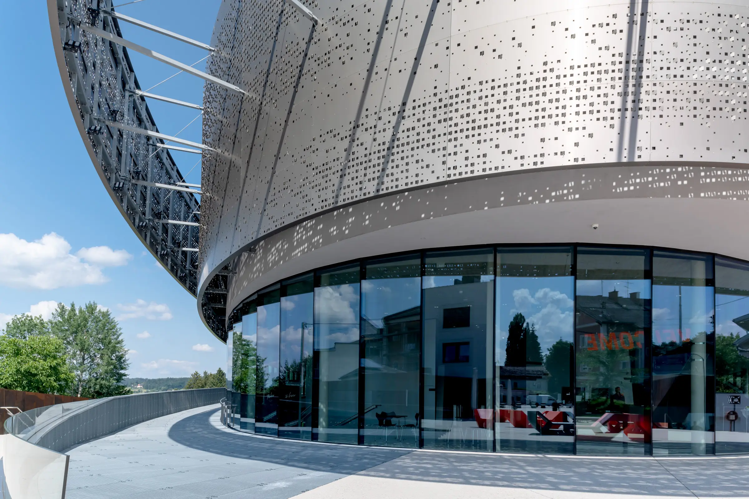 Muzeum KTM Motohall v rakouském městě Mattighofen