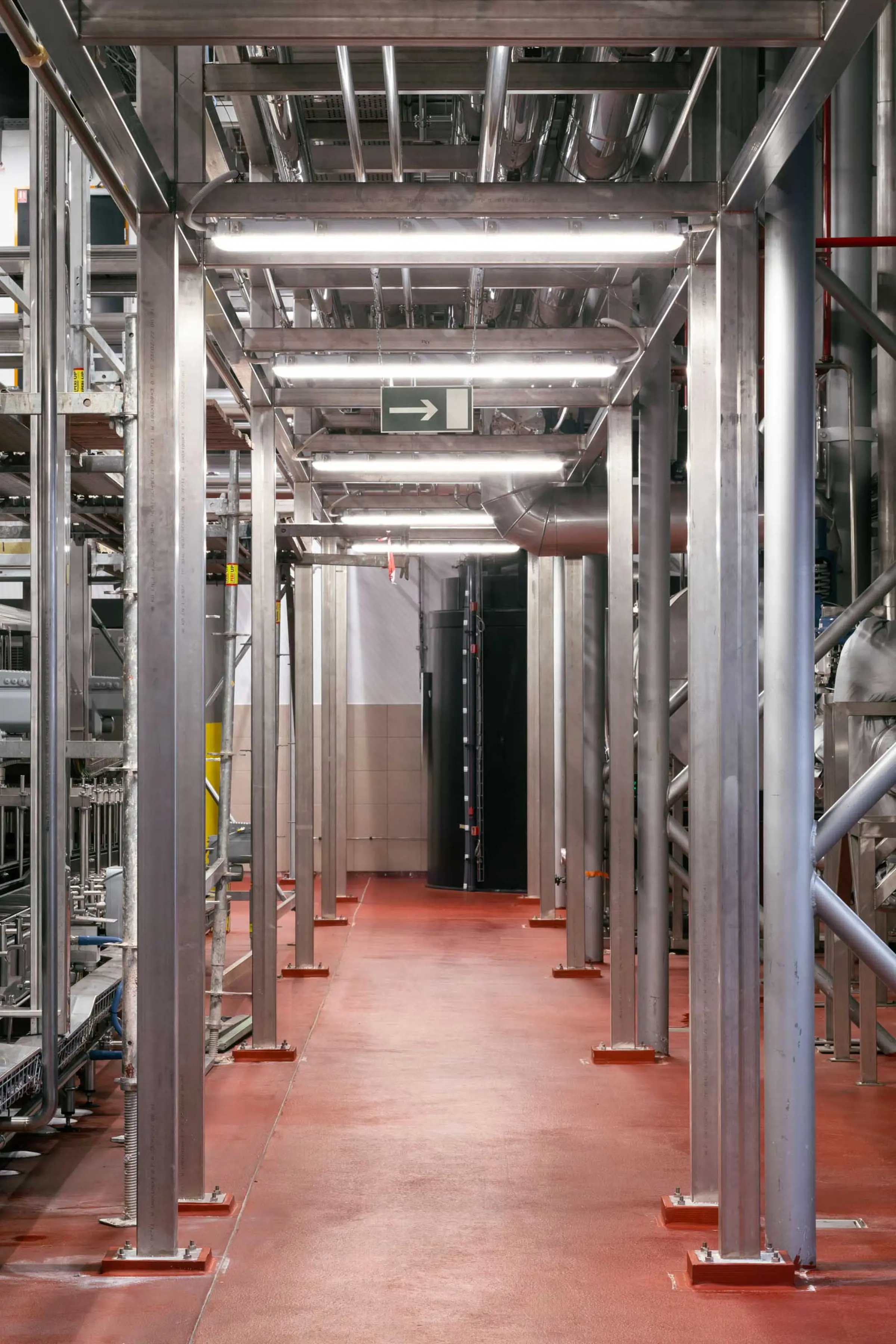 Nová stačírna pivovaru Plzeňský pivovar