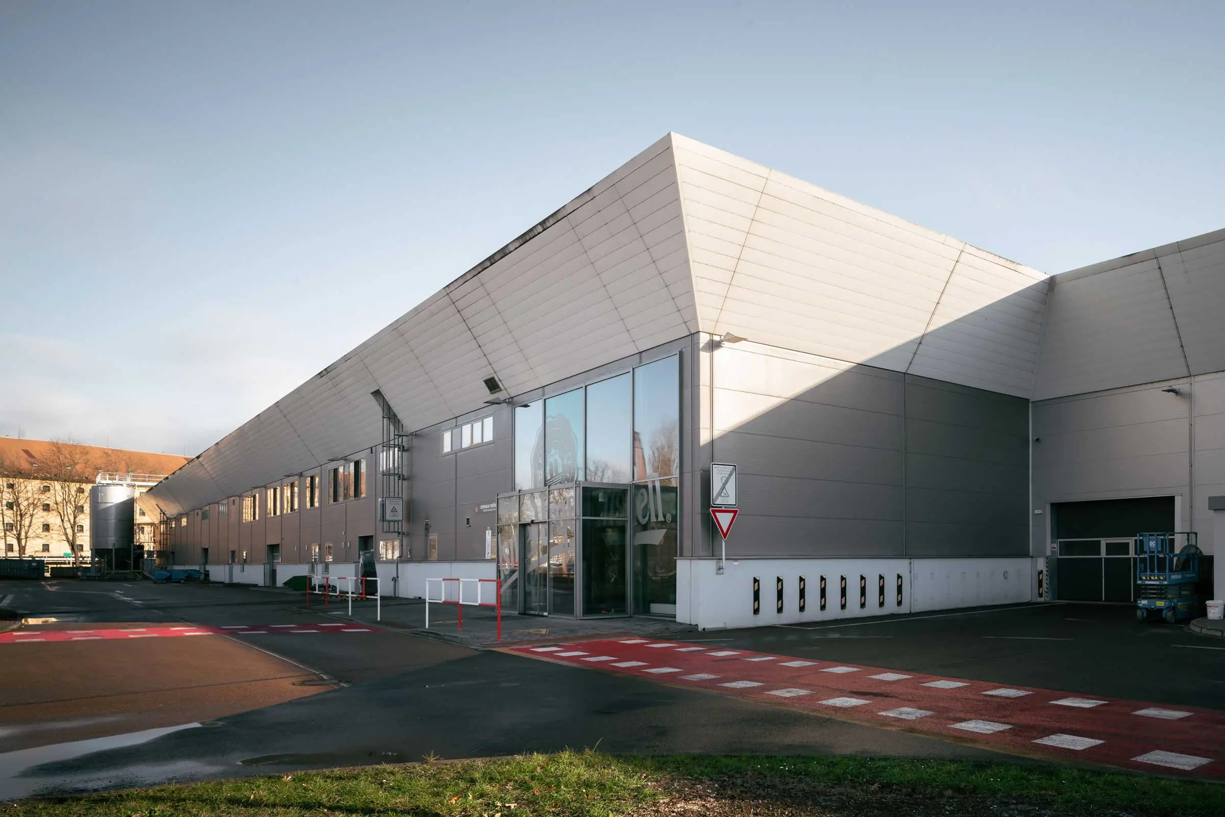 Nová stačírna pivovaru Plzeňský pivovar