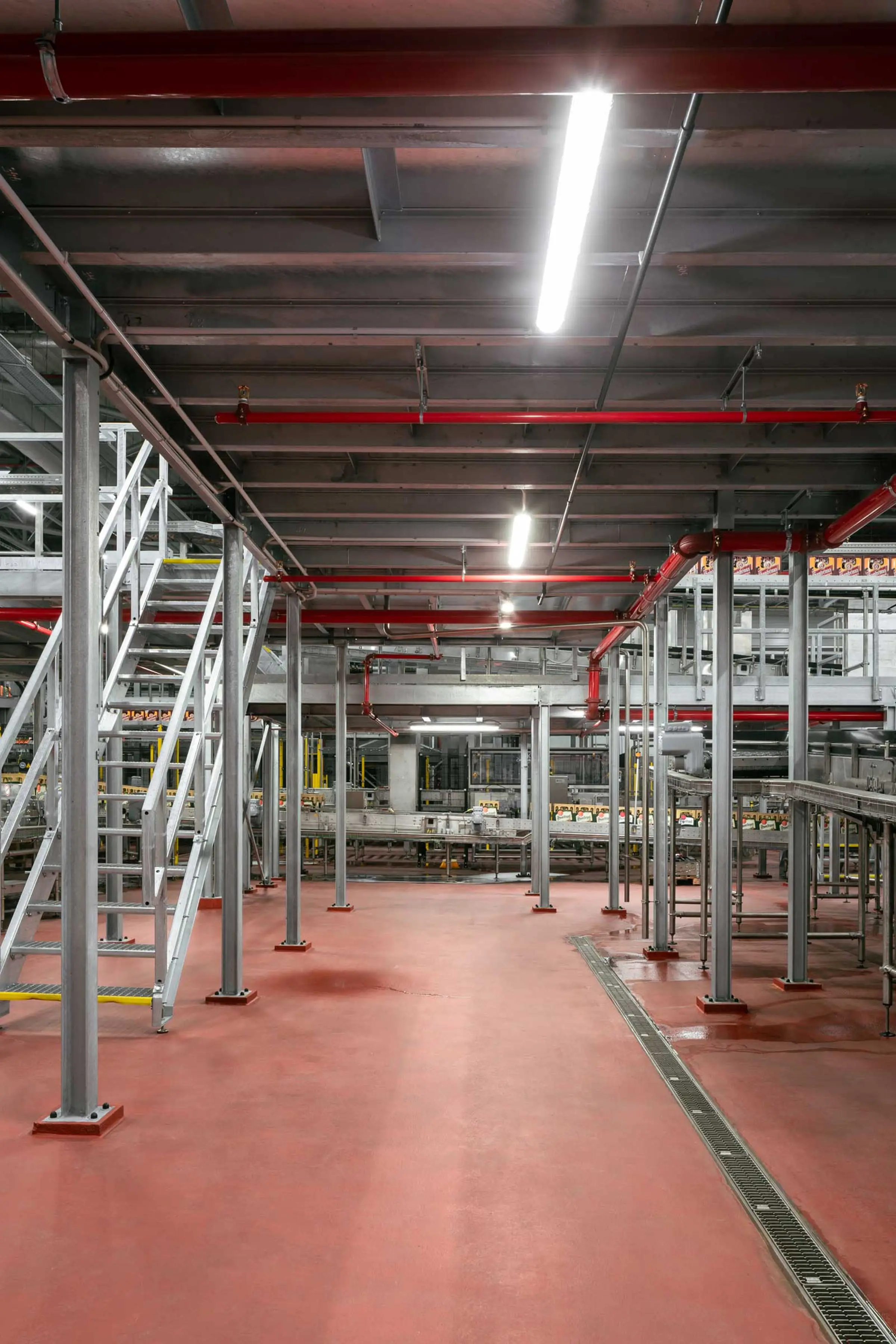 Nová stačírna pivovaru Plzeňský pivovar