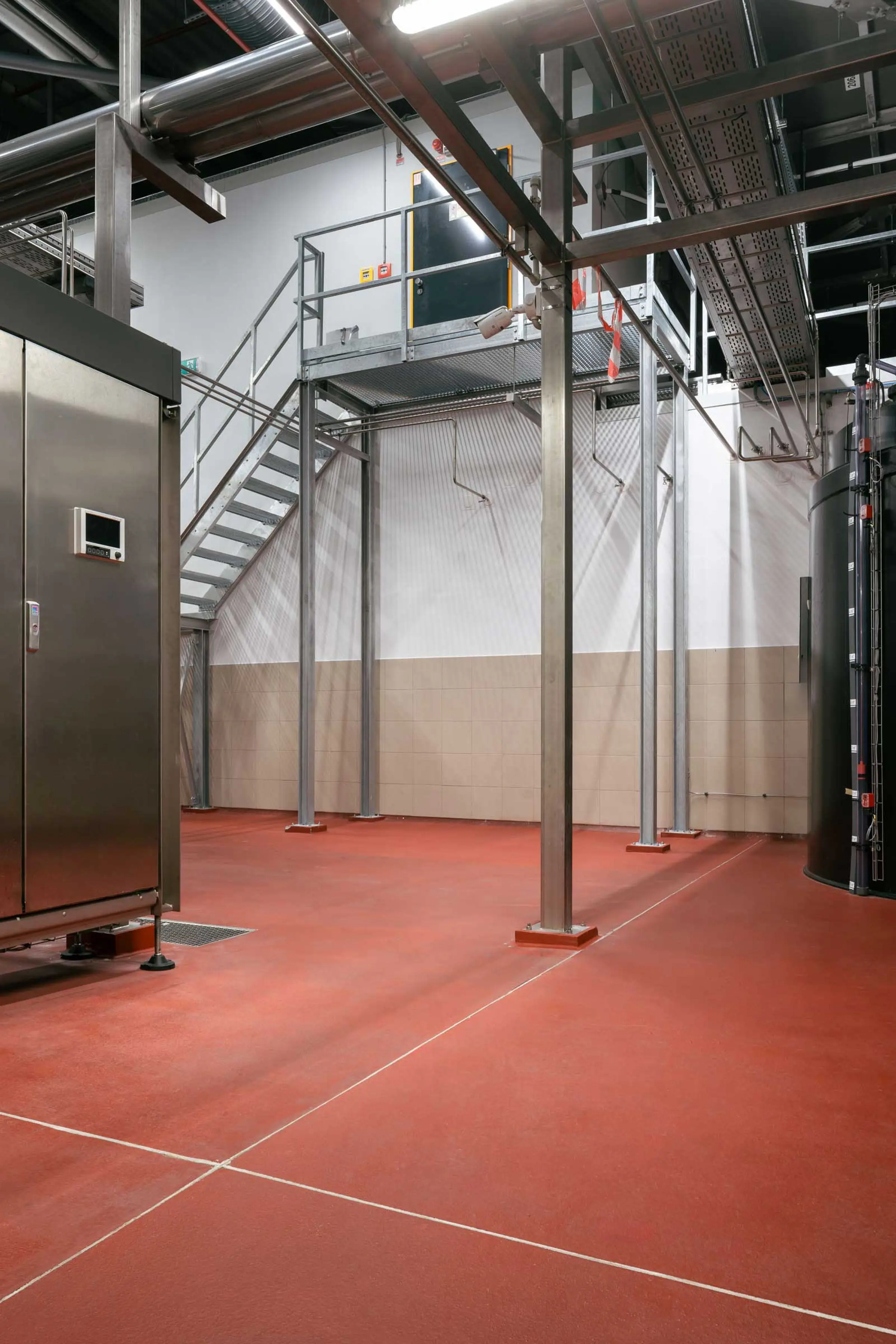 Nová stačírna pivovaru Plzeňský pivovar