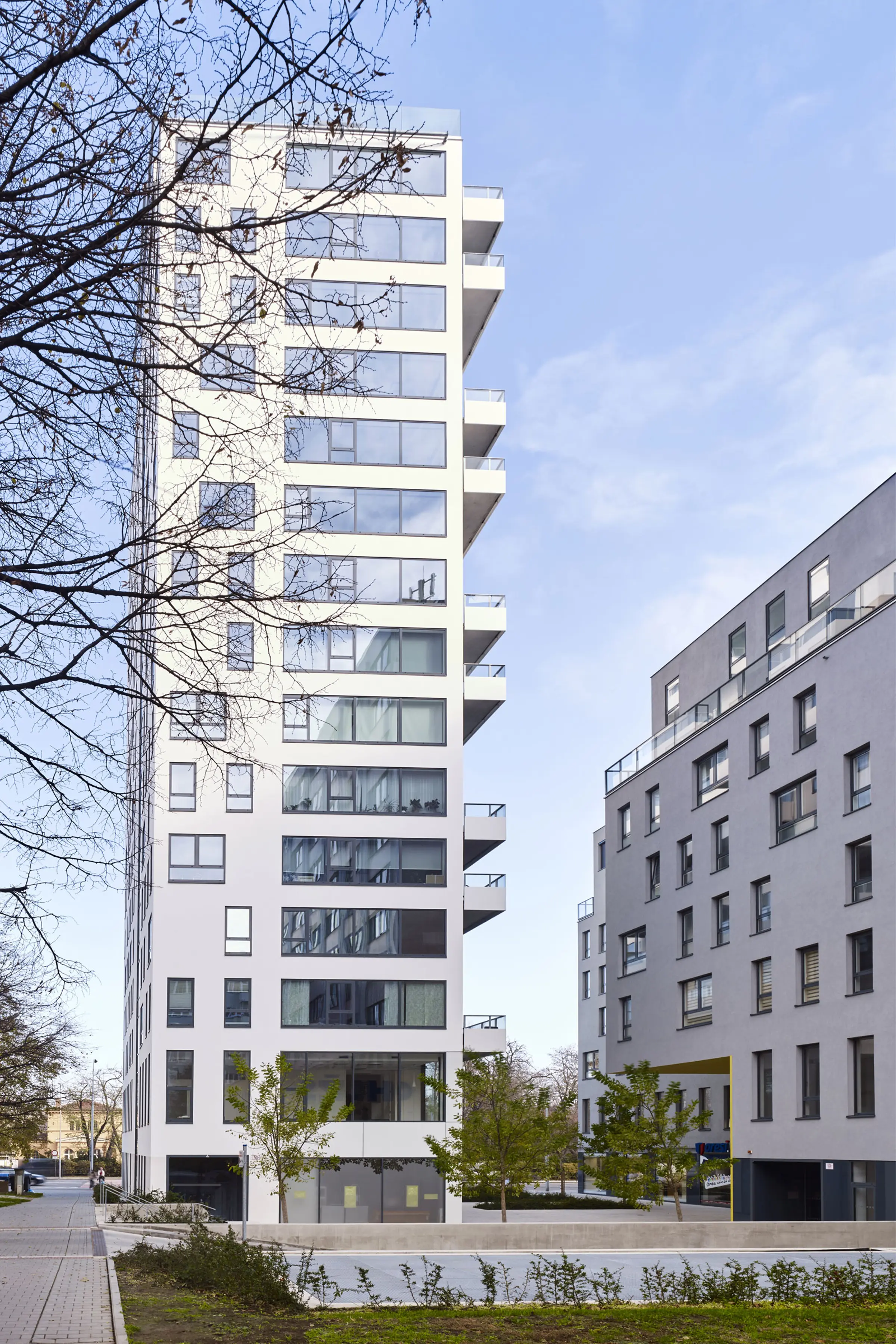 Rezidenční budova Lužánky, Brno, Česká republika