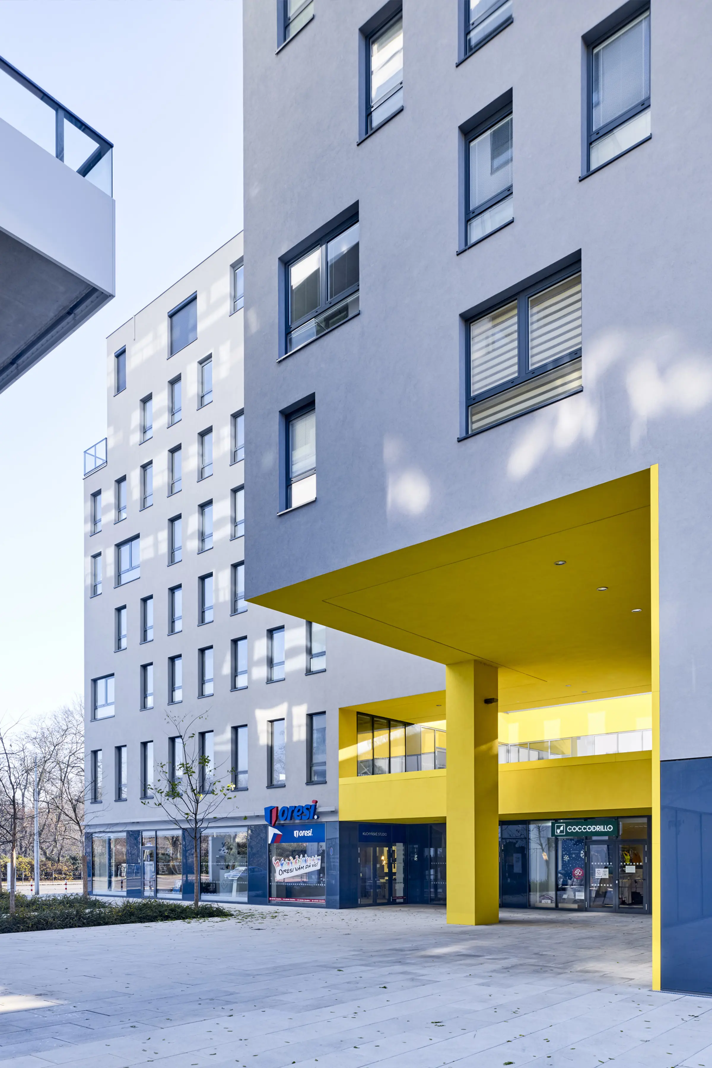 Rezidenční budova Lužánky, Brno, Česká republika