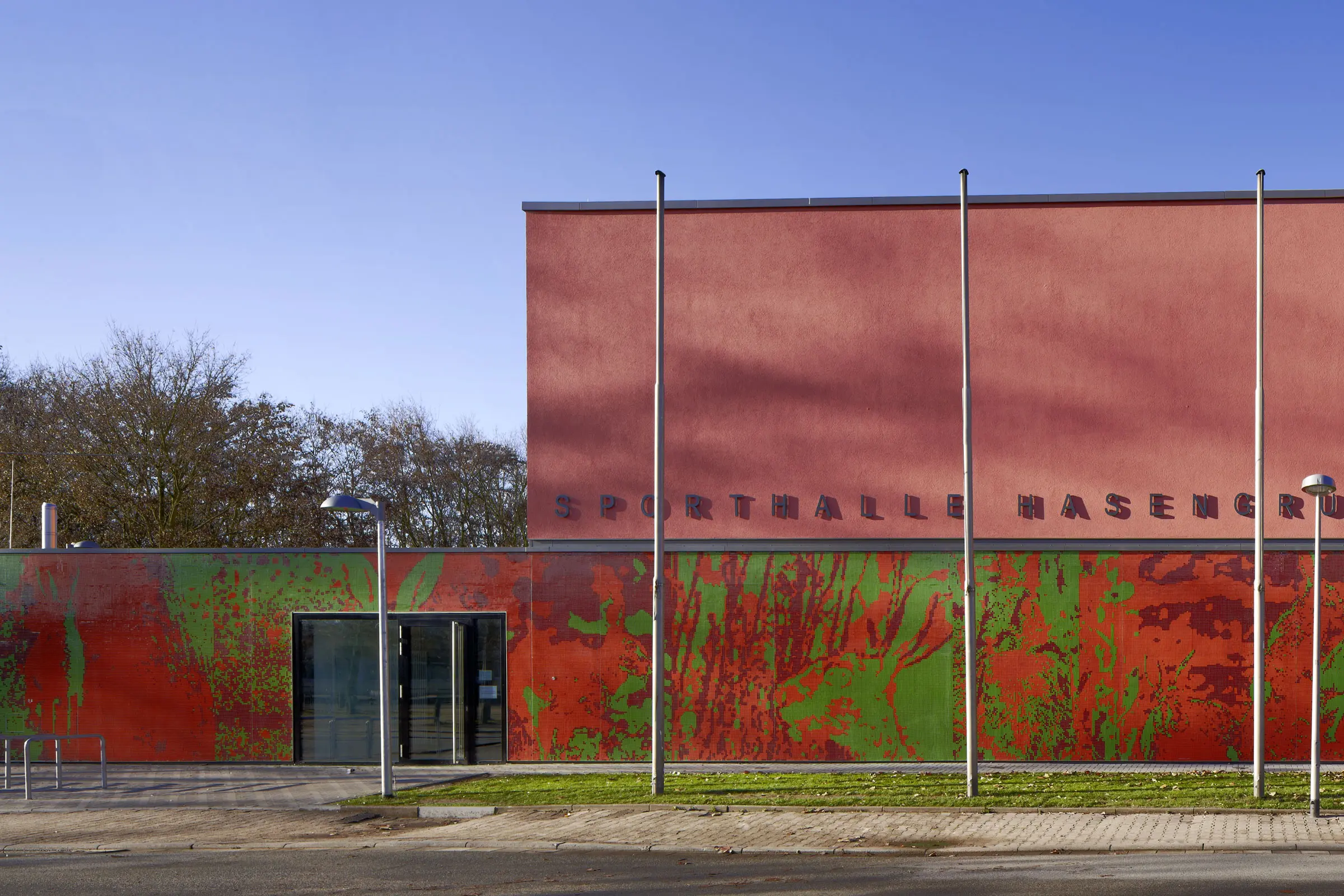 Sportovní hala v Rüsselsheim, Německo