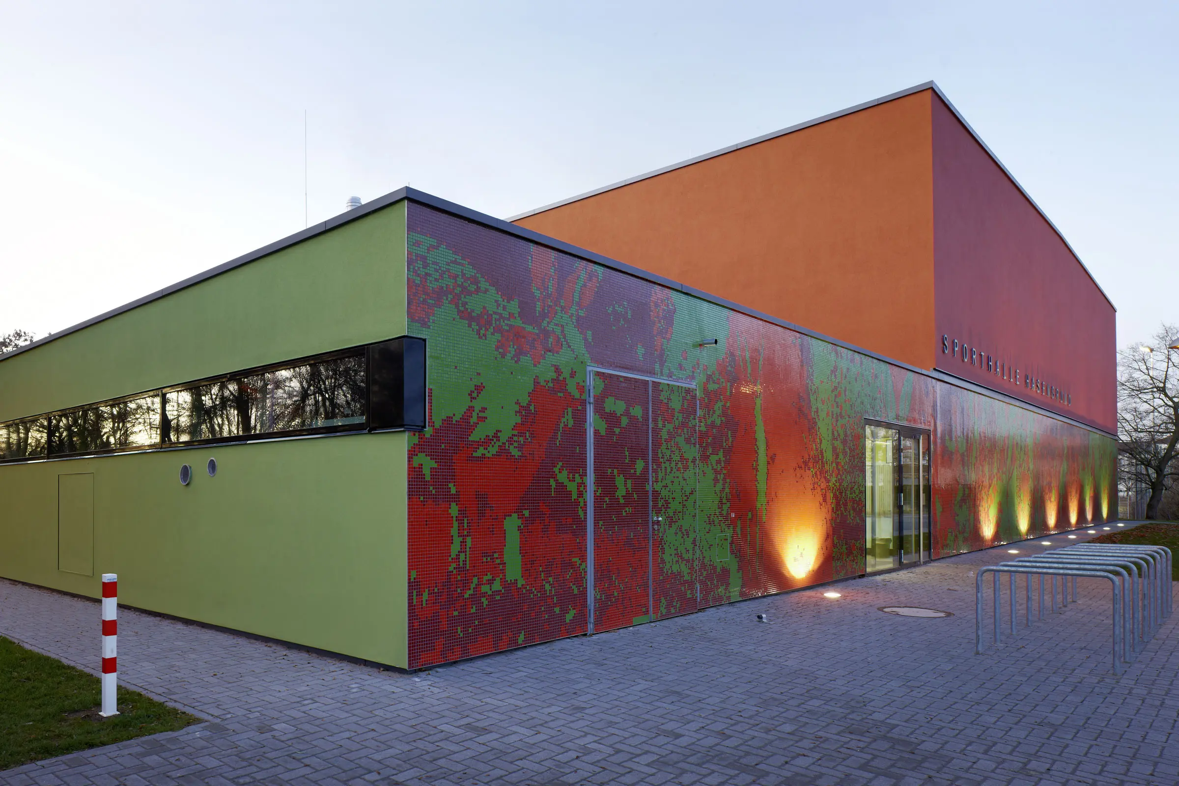 Sportovní hala v Rüsselsheim, Německo