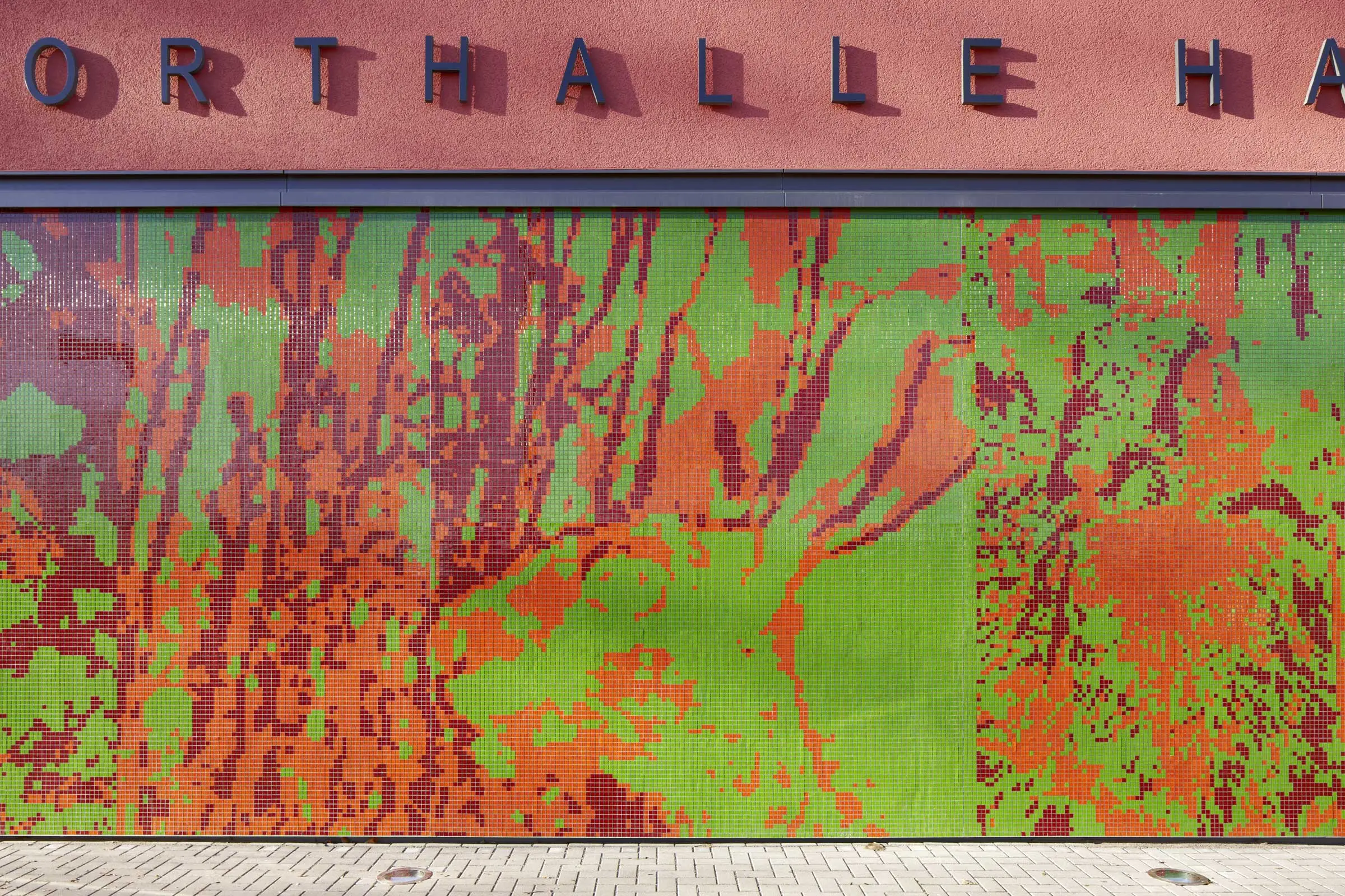 Sportovní hala v Rüsselsheim, Německo