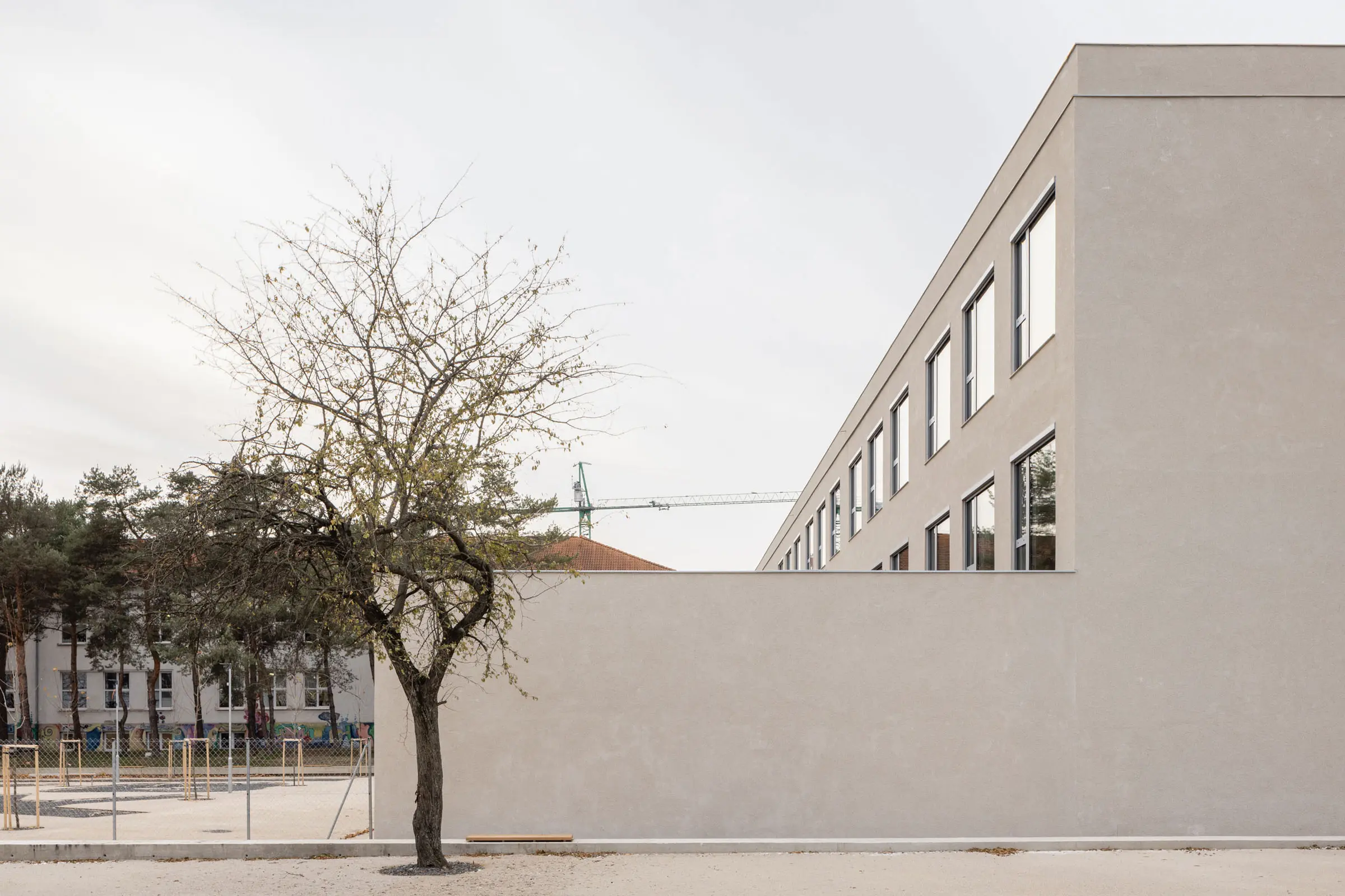 Budova základní školy v Bernolákově