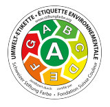 ekologická etiketa CH A barevná
