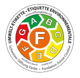 ekologická etiketa CH F barevná