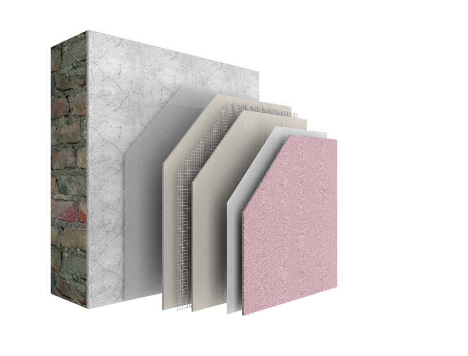 Sto systém sanace trhlin omítkovou povrchovou úpravou